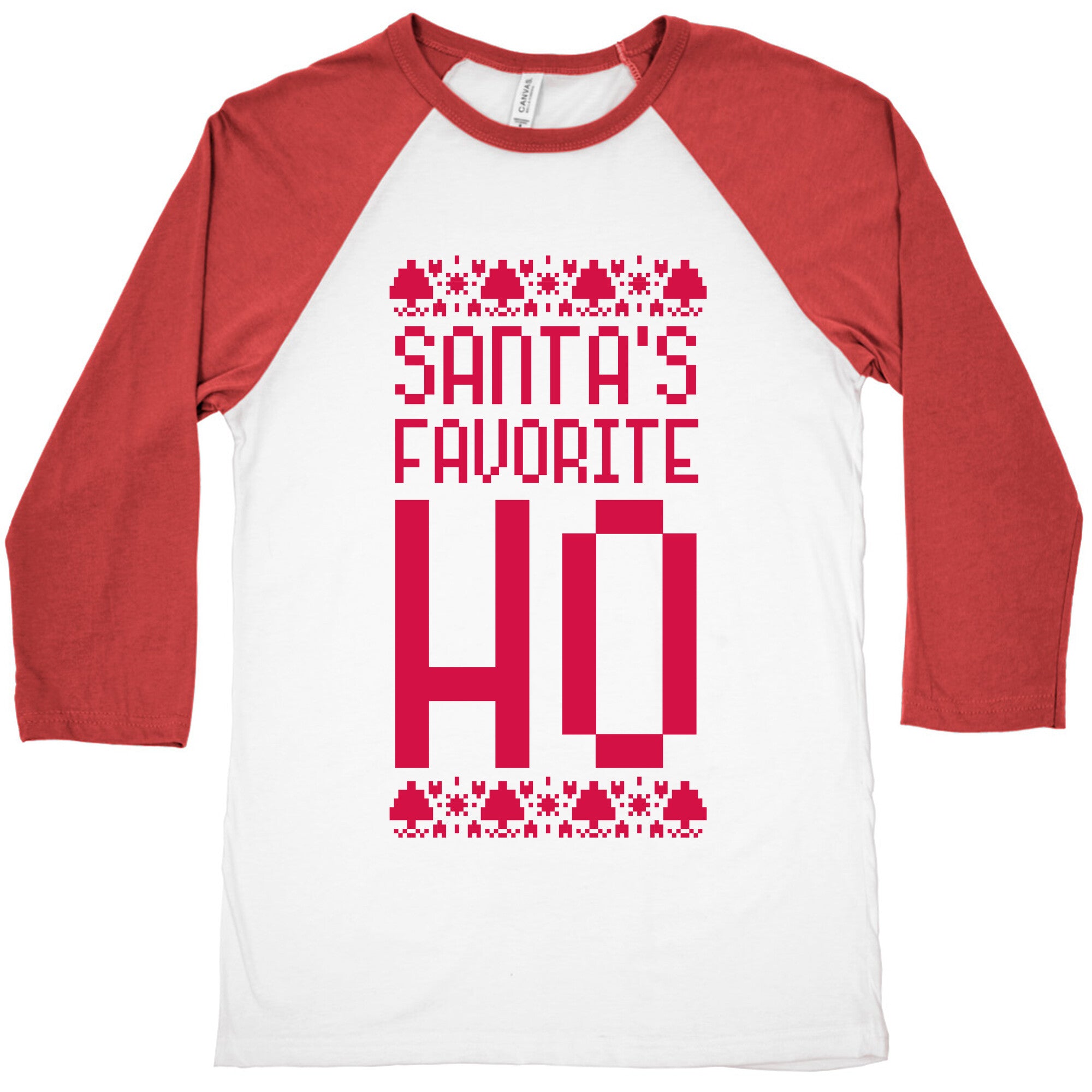 Santa's Favorite Ho Baseball Tee
