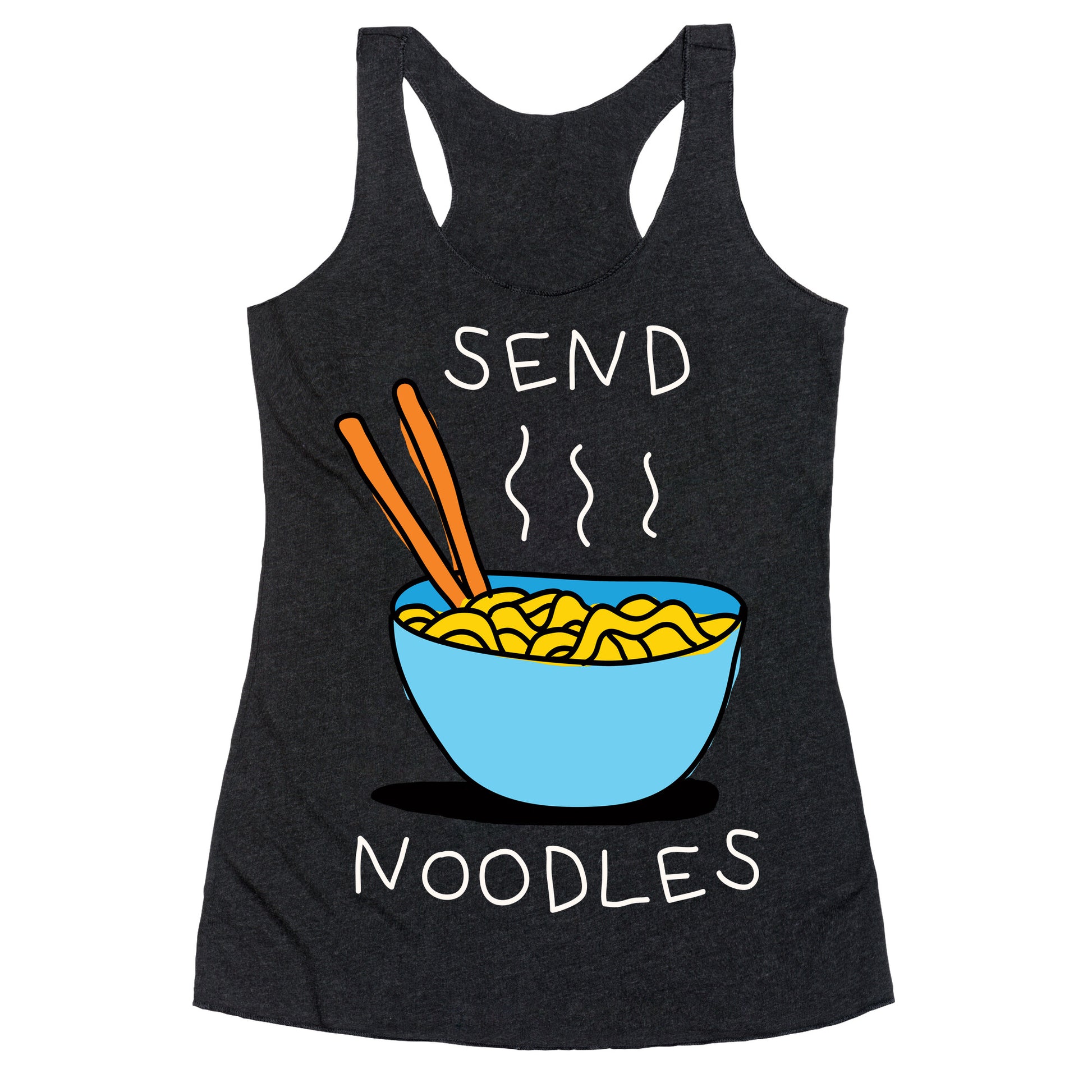 Send Noodles Racerback Tank