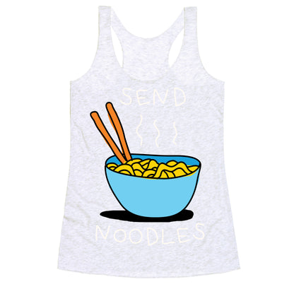 Send Noodles Racerback Tank
