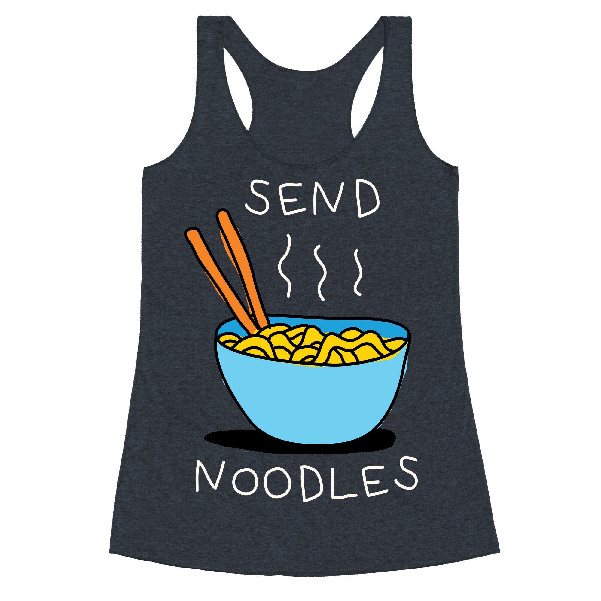 Send Noodles Racerback Tank