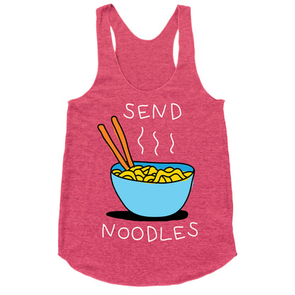 Send Noodles Racerback Tank