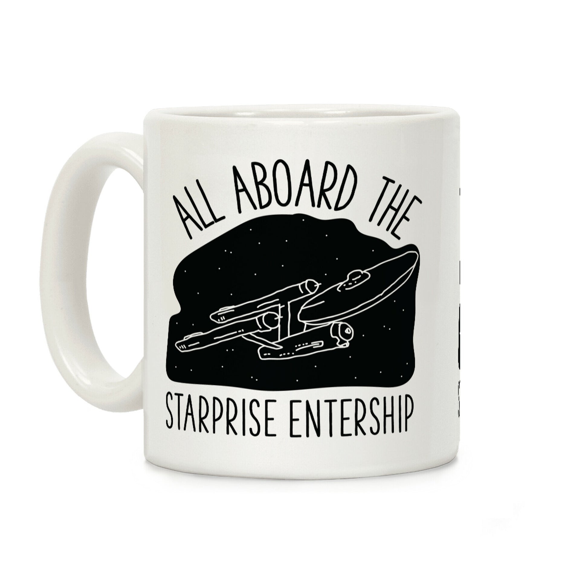 All Aboard The Starprise Entership Coffee Mug