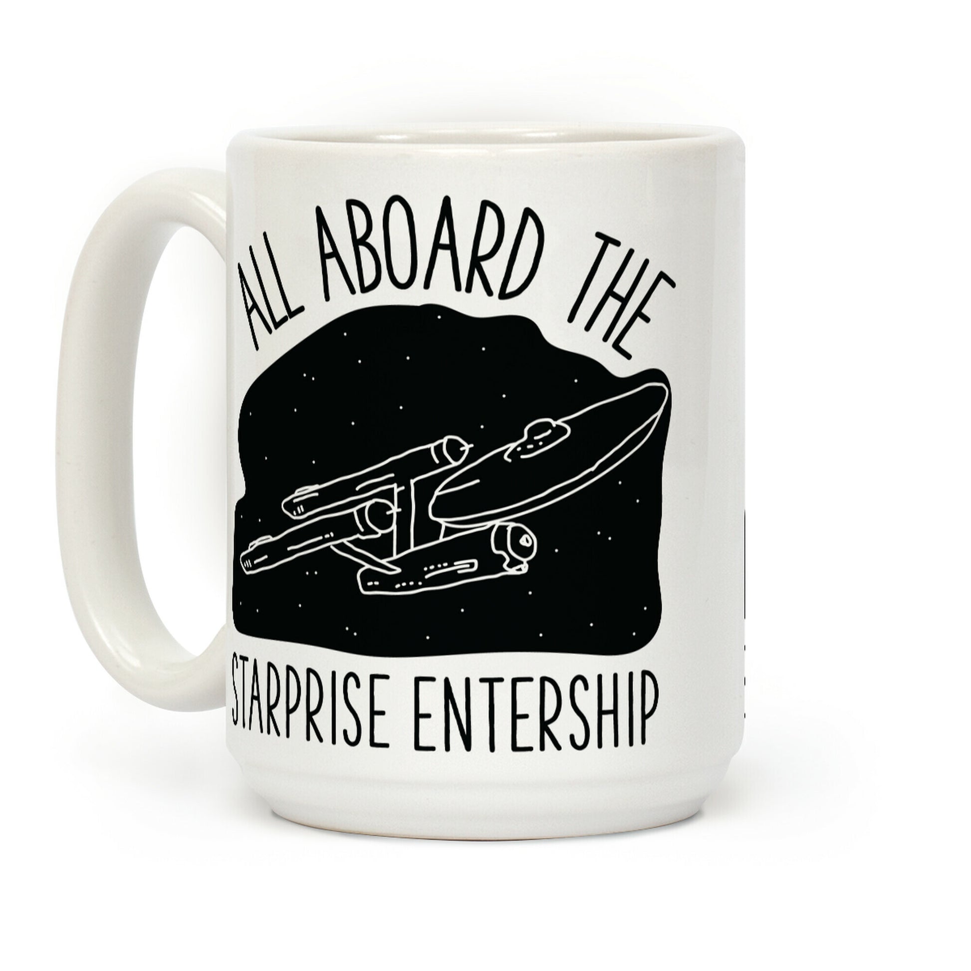 All Aboard The Starprise Entership Coffee Mug