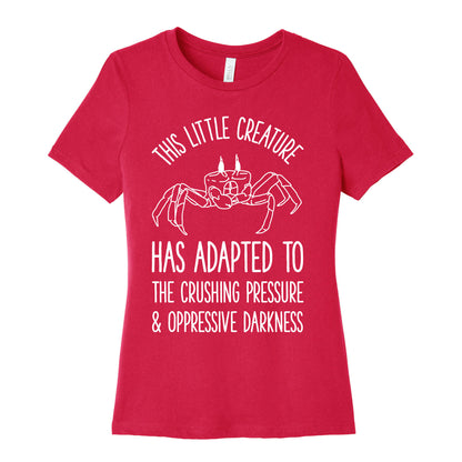 This Little Creature Has Adapted Women's Cotton Tee