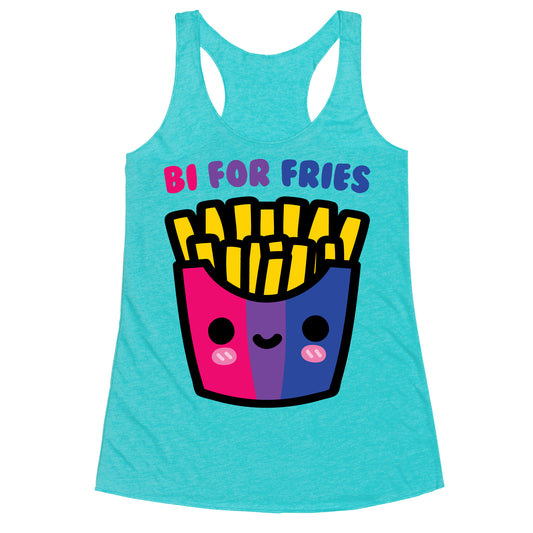 Bi For Fries Racerback Tank
