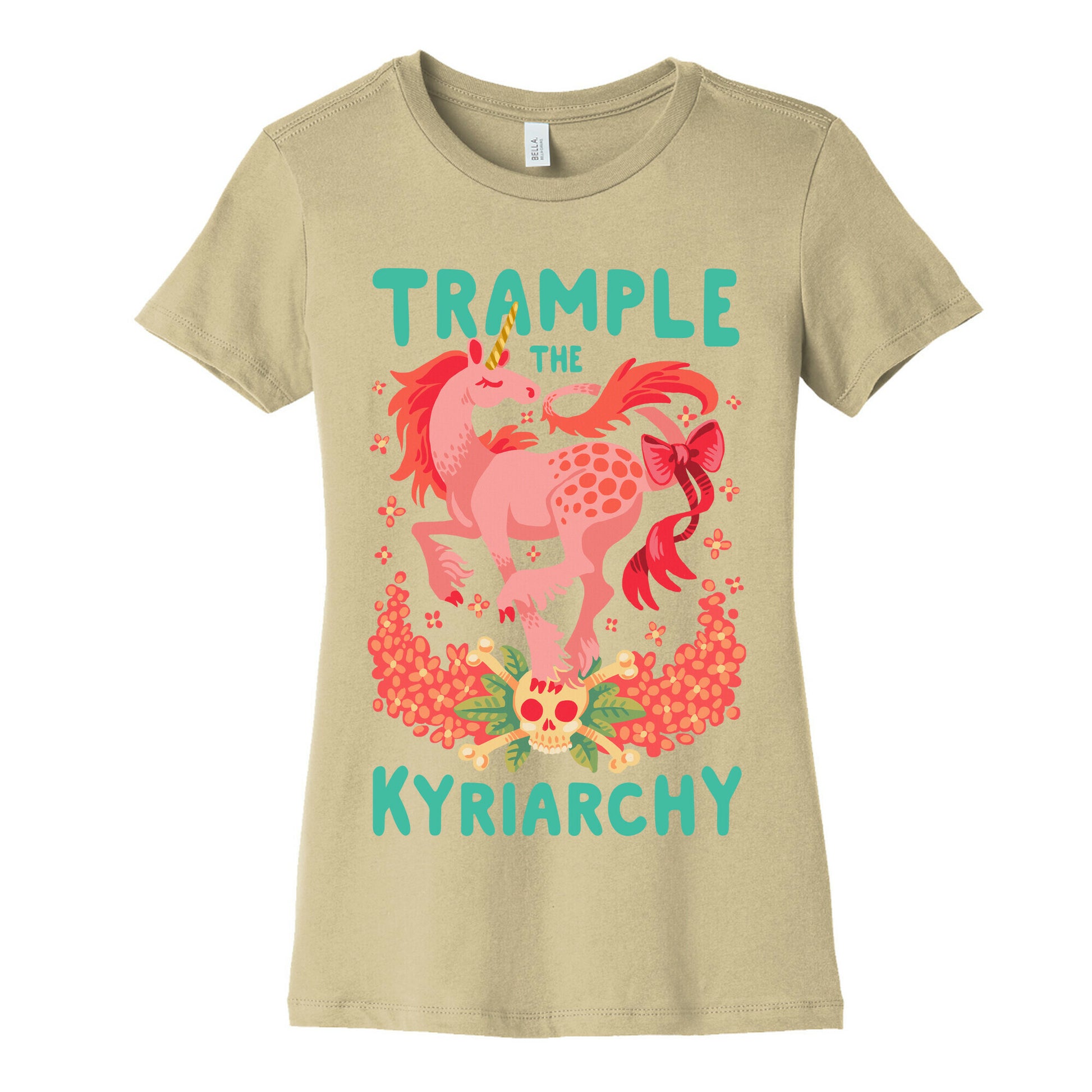Trample the Kyriarchy Women's Cotton Tee