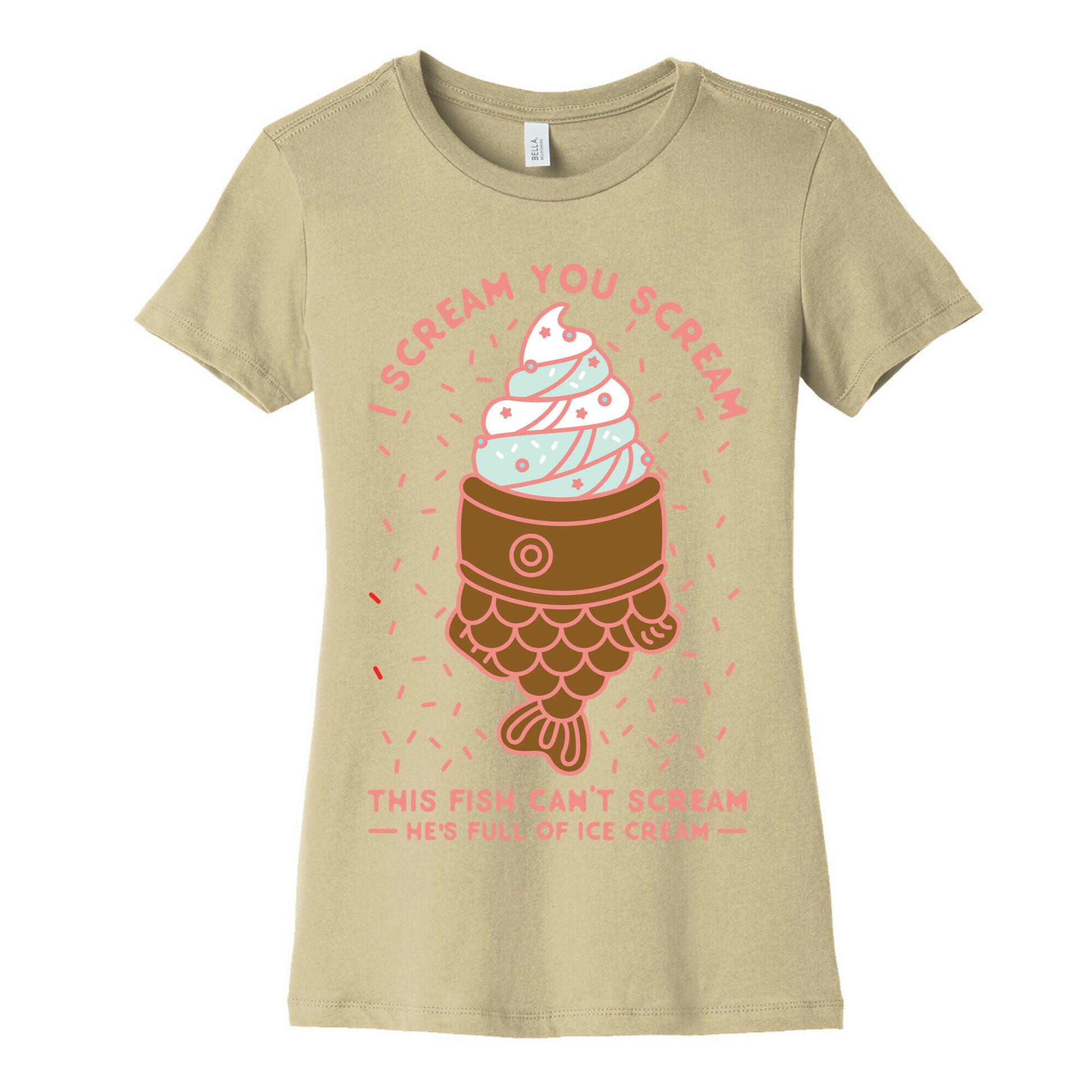 I Scream You Scream Women's Cotton Tee