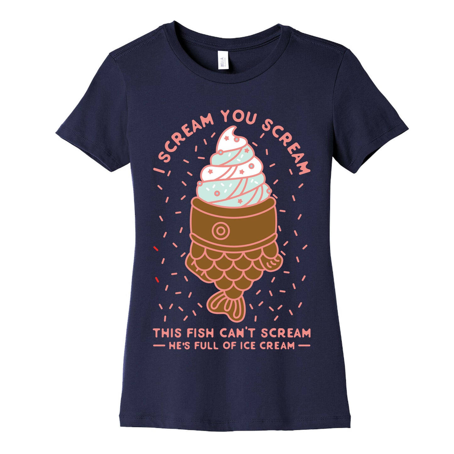 I Scream You Scream Women's Cotton Tee