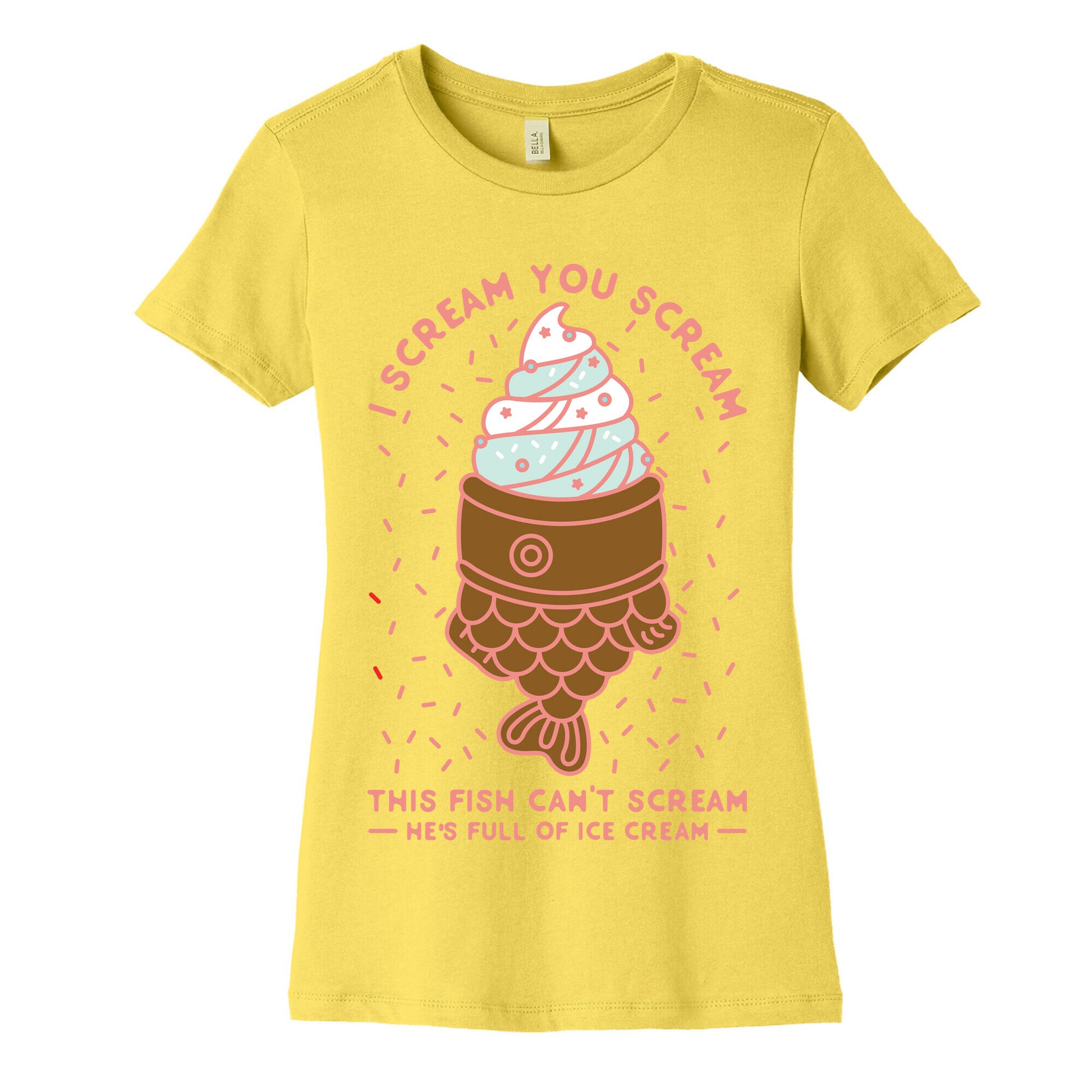 I Scream You Scream Women's Cotton Tee