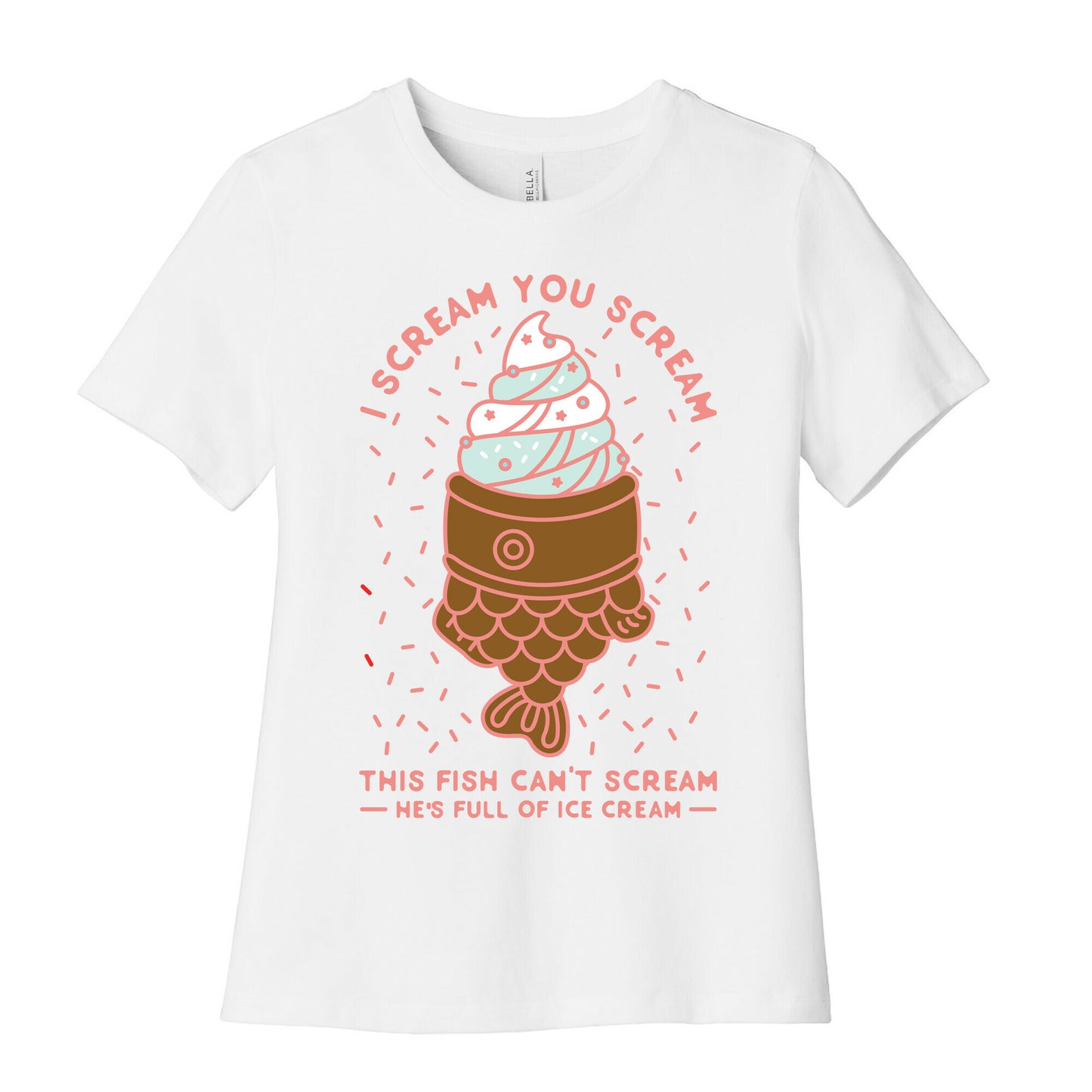 I Scream You Scream Women's Cotton Tee