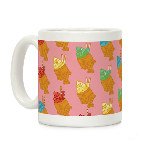 Taiyaki Pattern Coffee Mug