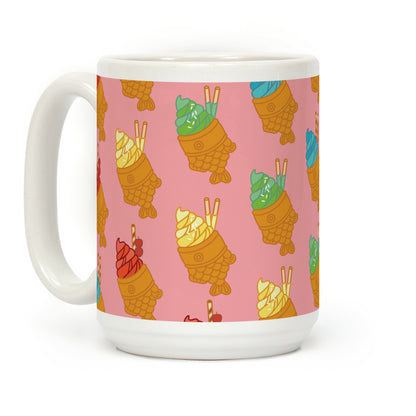 Taiyaki Pattern Coffee Mug