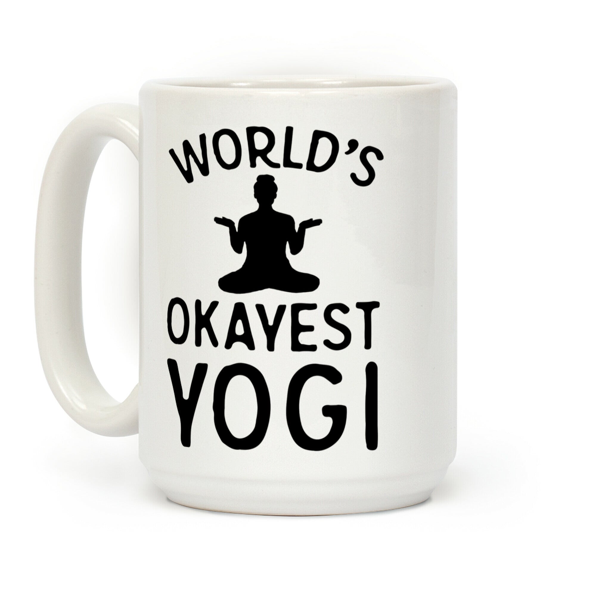 World's Okayest Yogi Coffee Mug