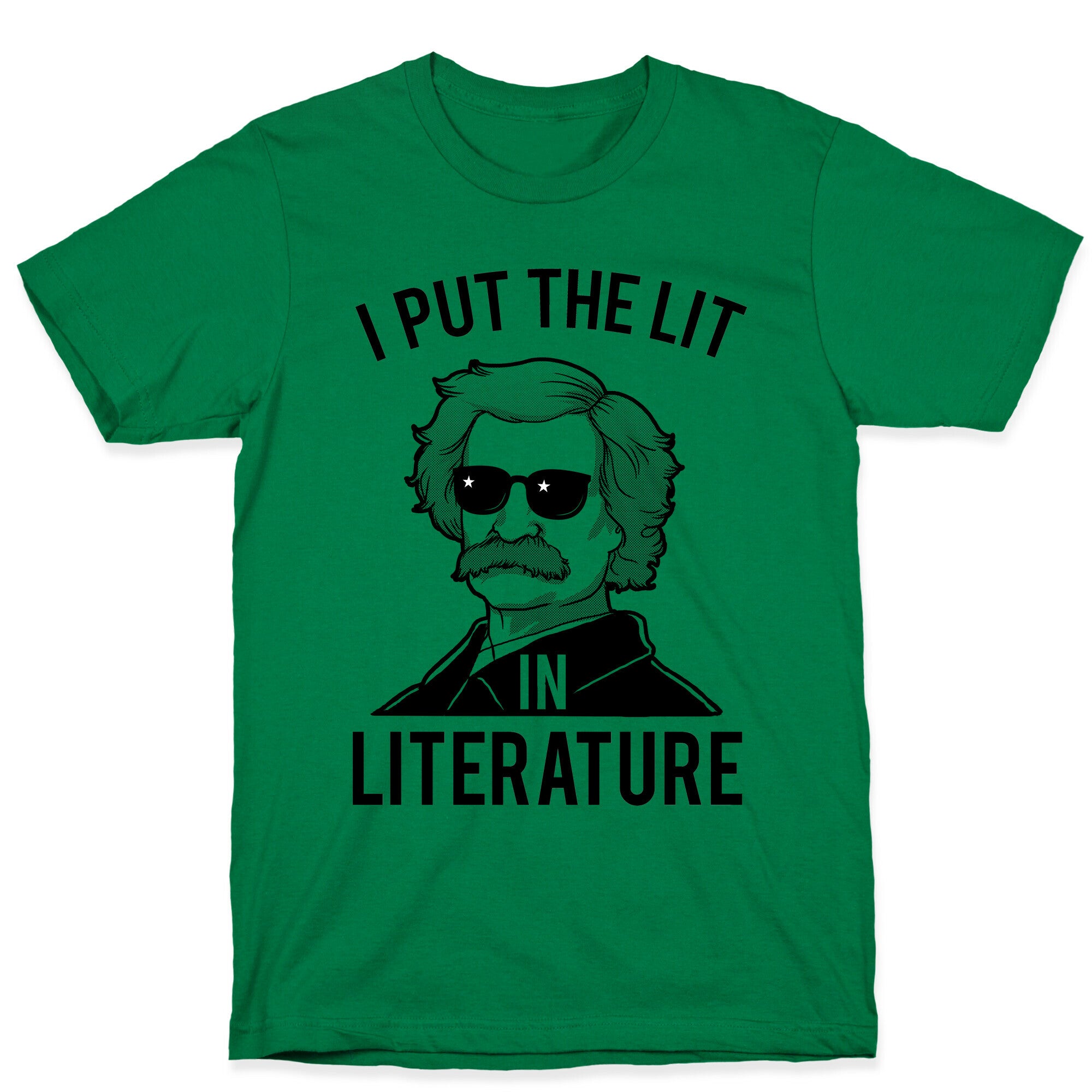 I Put the Lit in Literature (Twain) T-Shirt