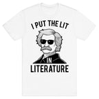I Put the Lit in Literature (Twain) T-Shirt