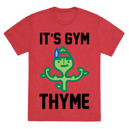 It's Gym Thyme  Unisex Triblend Tee