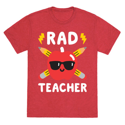 Rad Teacher Unisex Triblend Tee