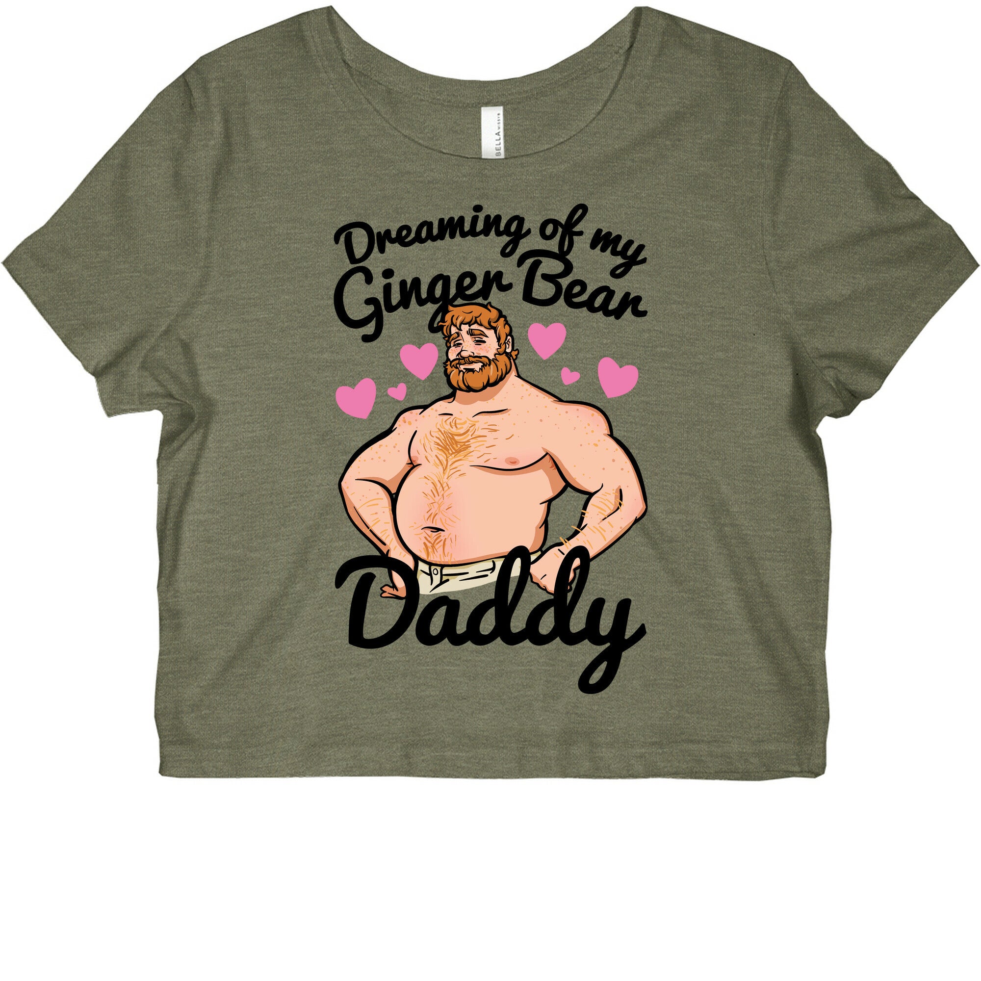 Dreaming of my Ginger Bear Daddy Graphic Baby Tee