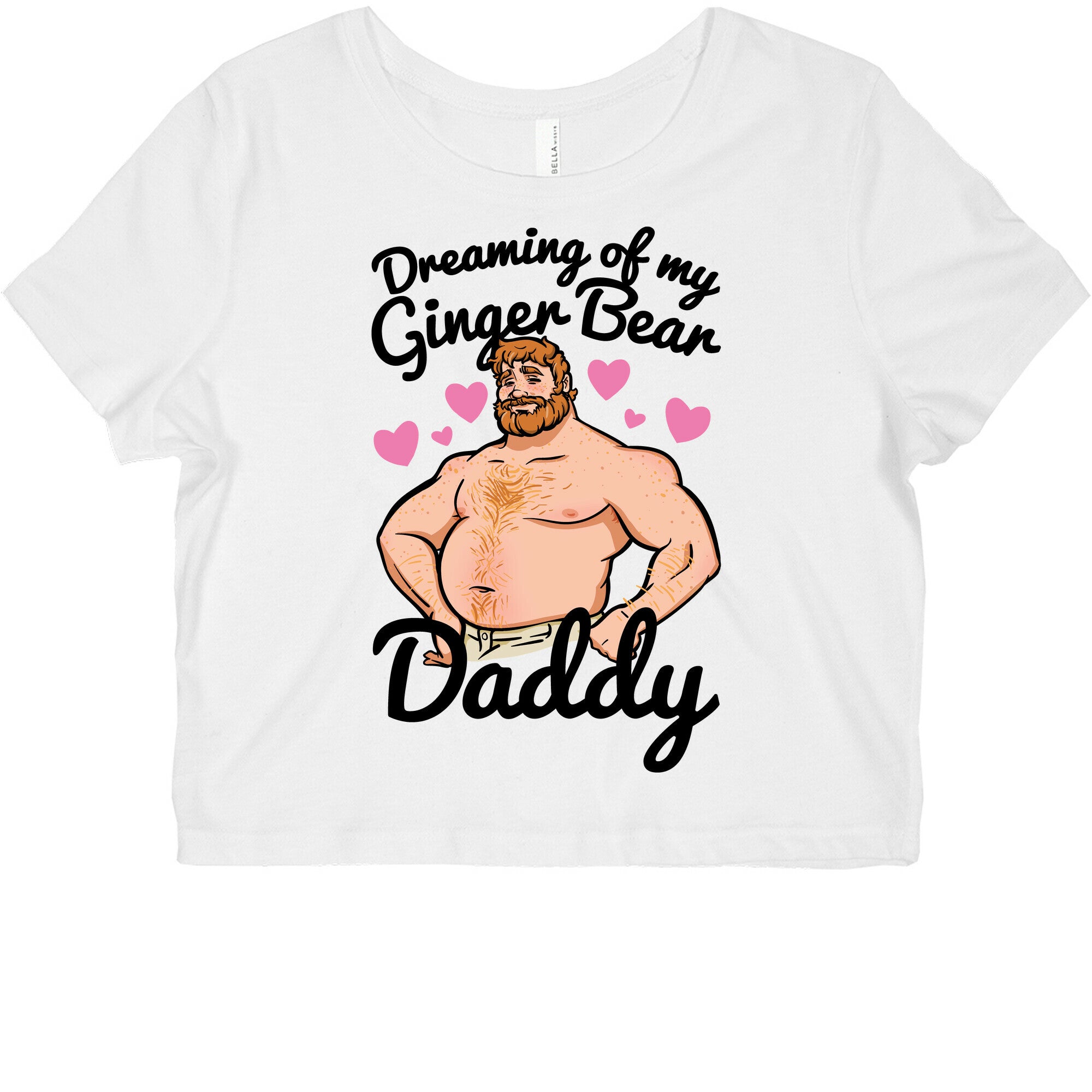 Dreaming of my Ginger Bear Daddy Graphic Baby Tee