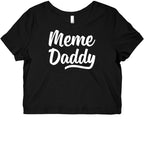 Meme Daddy Graphic Baby Tee
