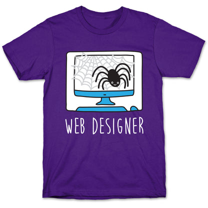 Web Designer Spider T-Shirt