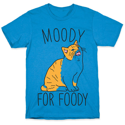 Moody For Foody Cat T-Shirt