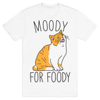 Moody For Foody Cat T-Shirt