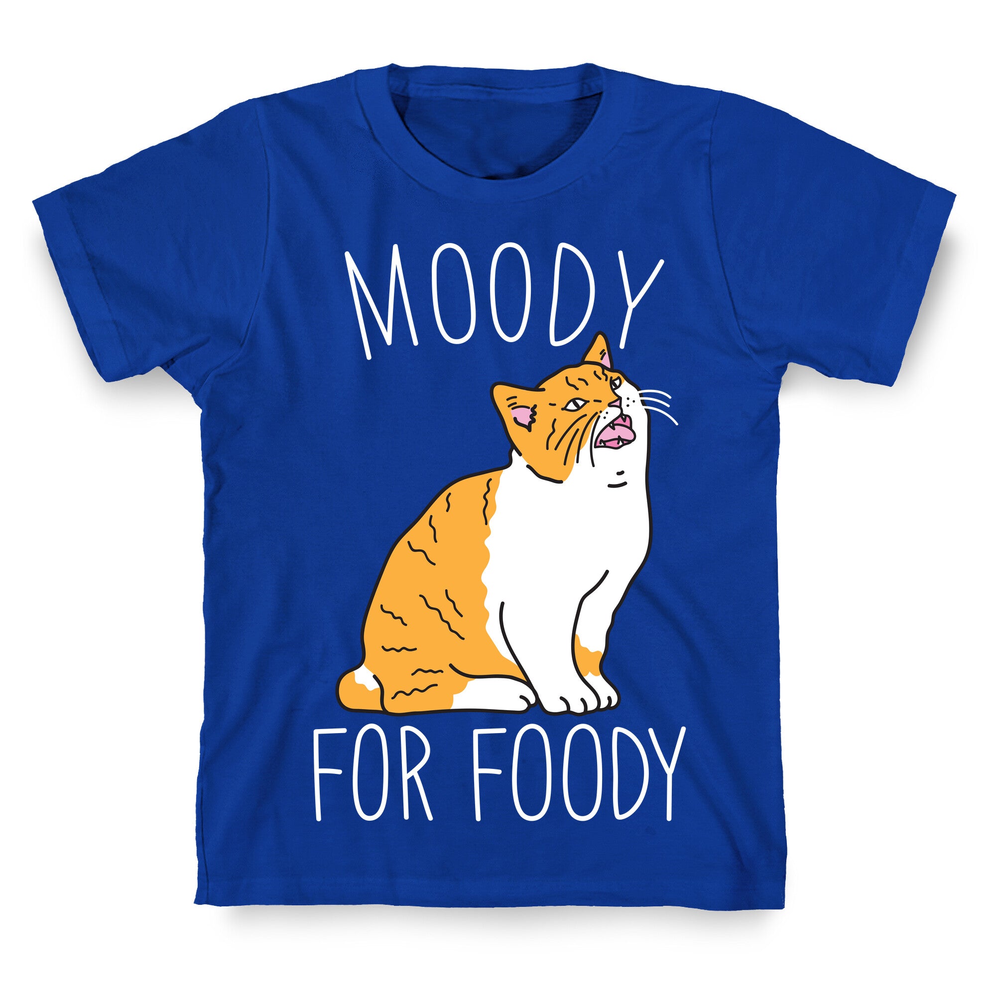 Moody For Foody Cat T-Shirt