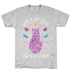 Cats and Crystals T-Shirt