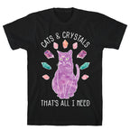 Cats and Crystals T-Shirt