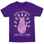 Cats and Crystals T-Shirt