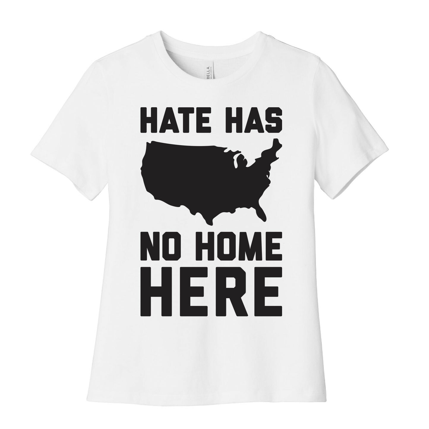 Hate Has No Home Here Women's Cotton Tee