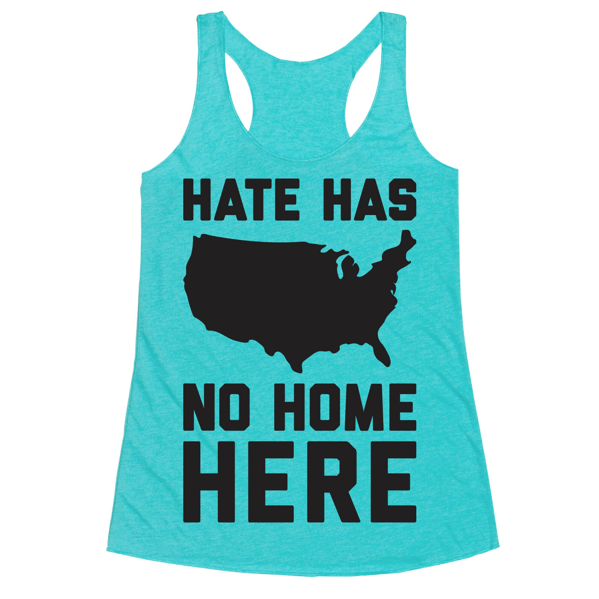Hate Has No Home Here Racerback Tank