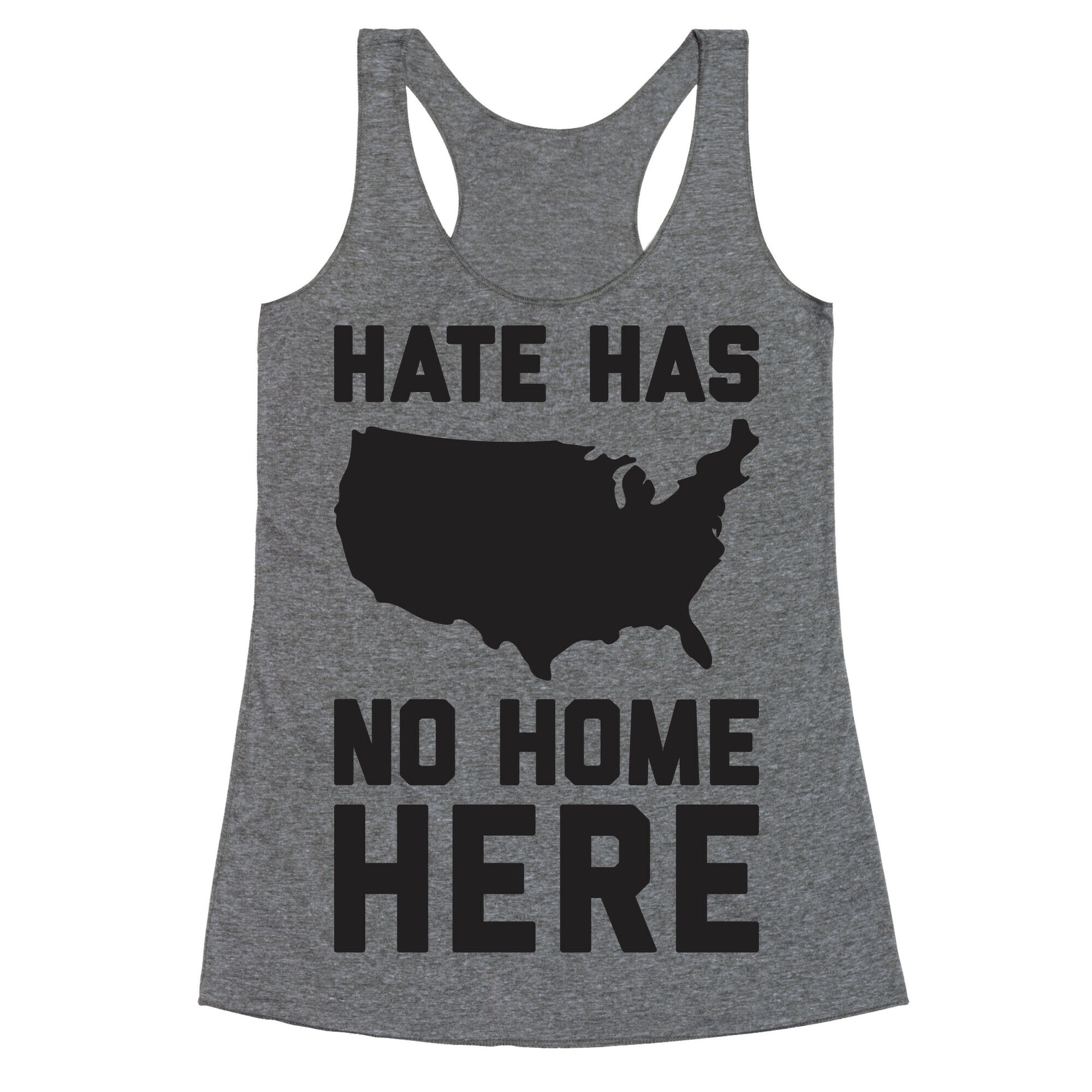 Hate Has No Home Here Racerback Tank