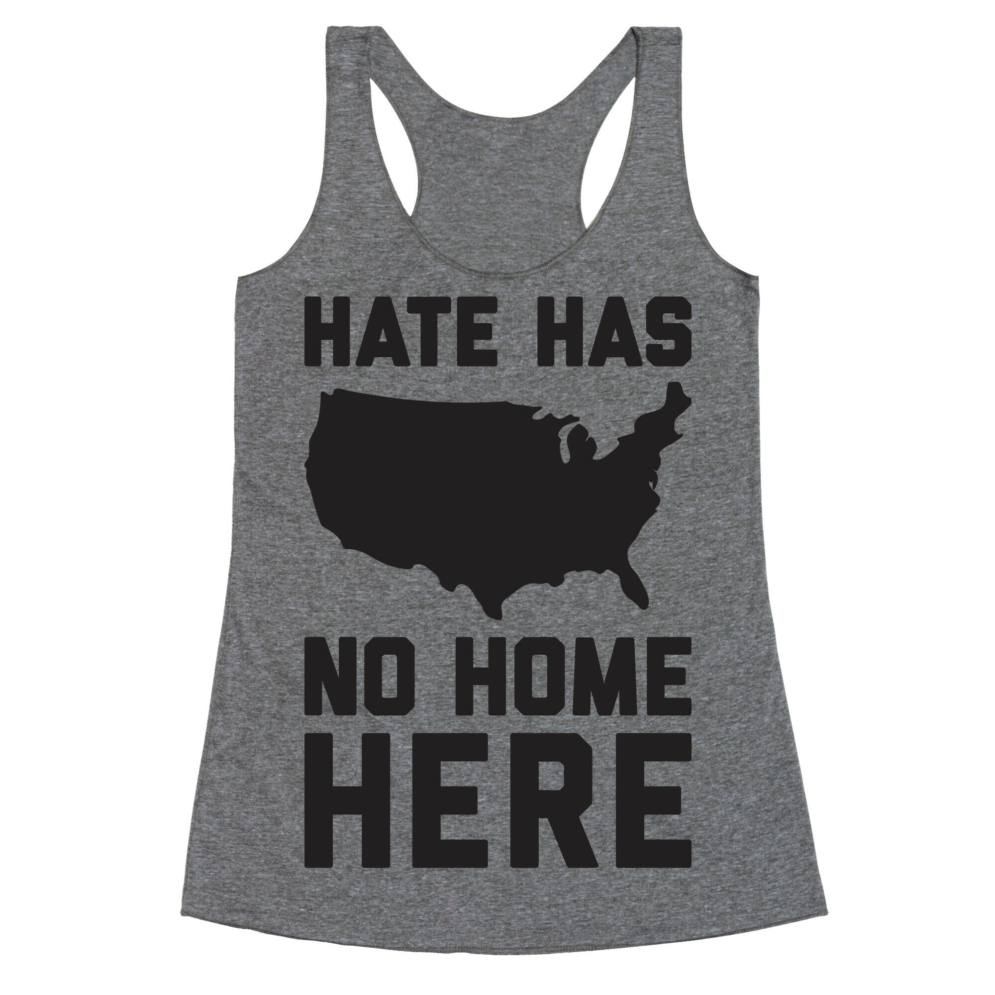 Hate Has No Home Here Racerback Tank