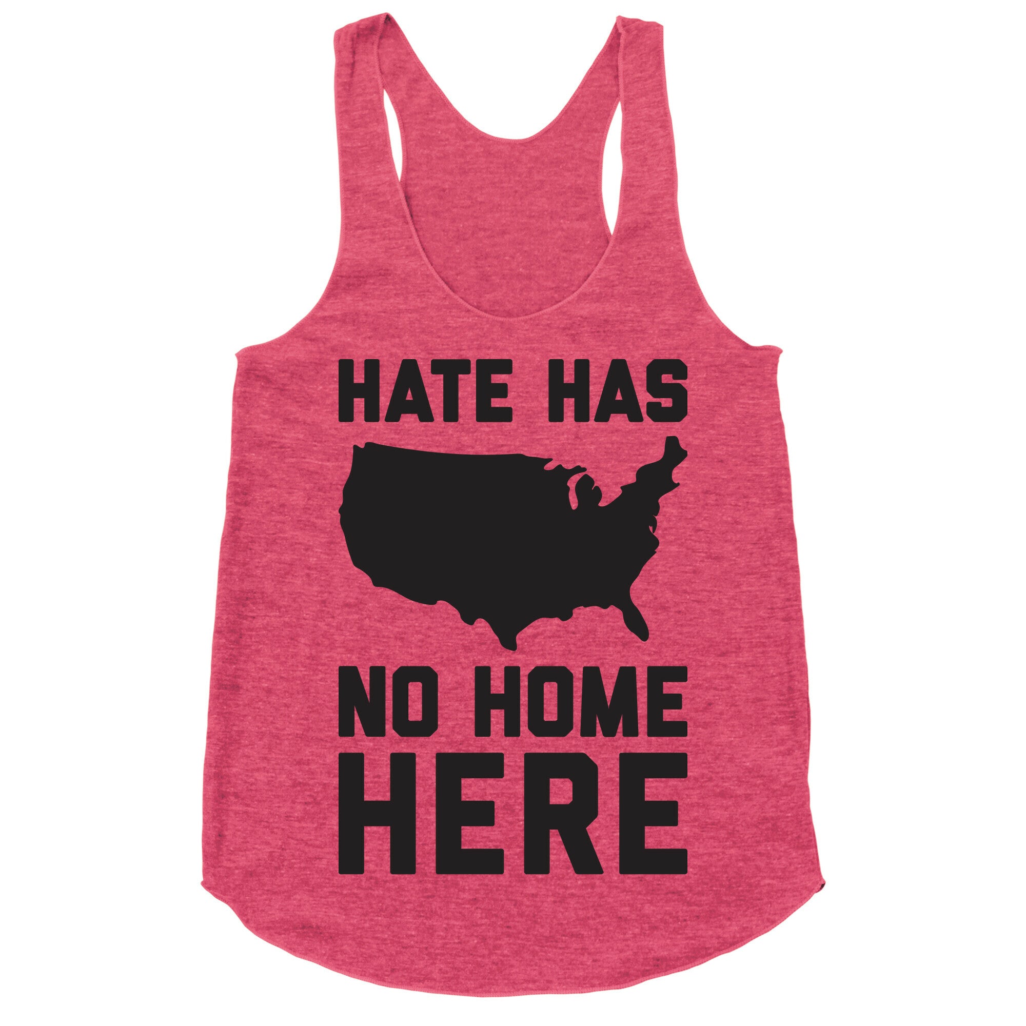 Hate Has No Home Here Racerback Tank