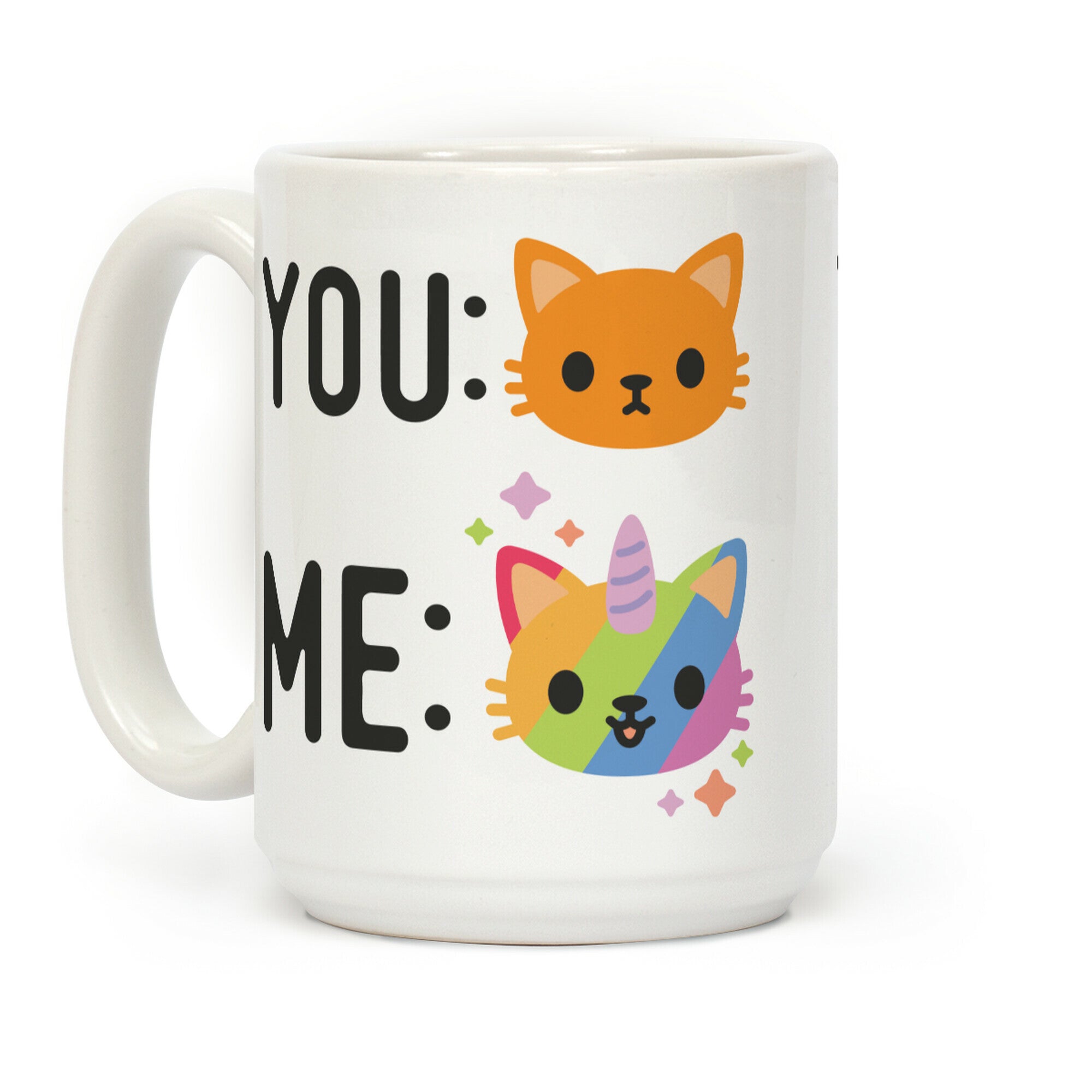 You Me Caticorn Coffee Mug