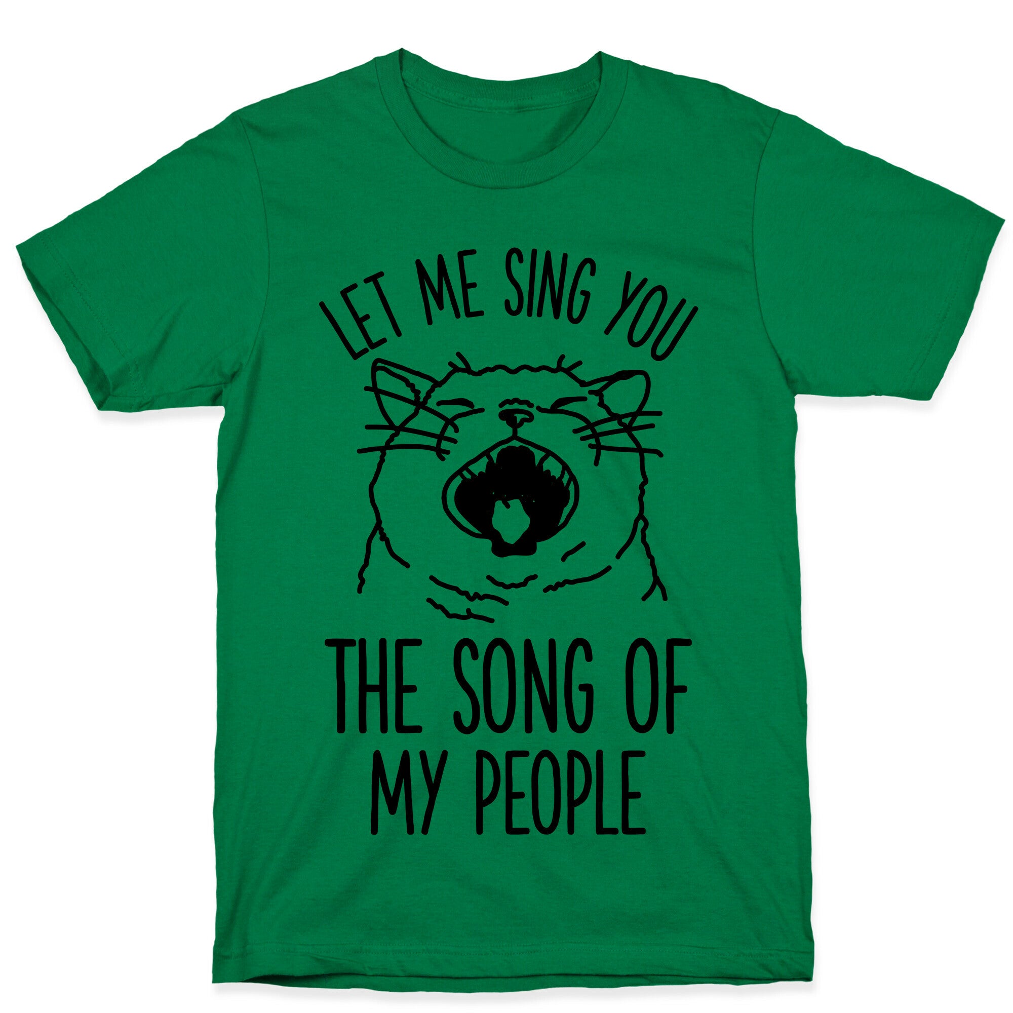 The Song Of My People Cat T-Shirt