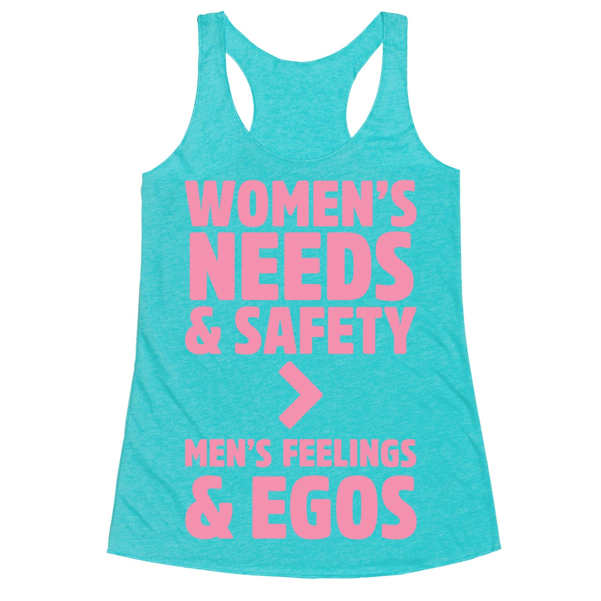 Women's Needs and Safety Racerback Tank
