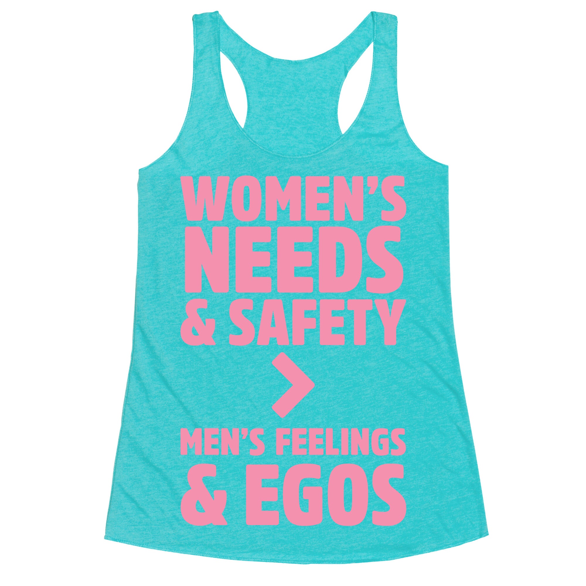 Women's Needs and Safety Racerback Tank