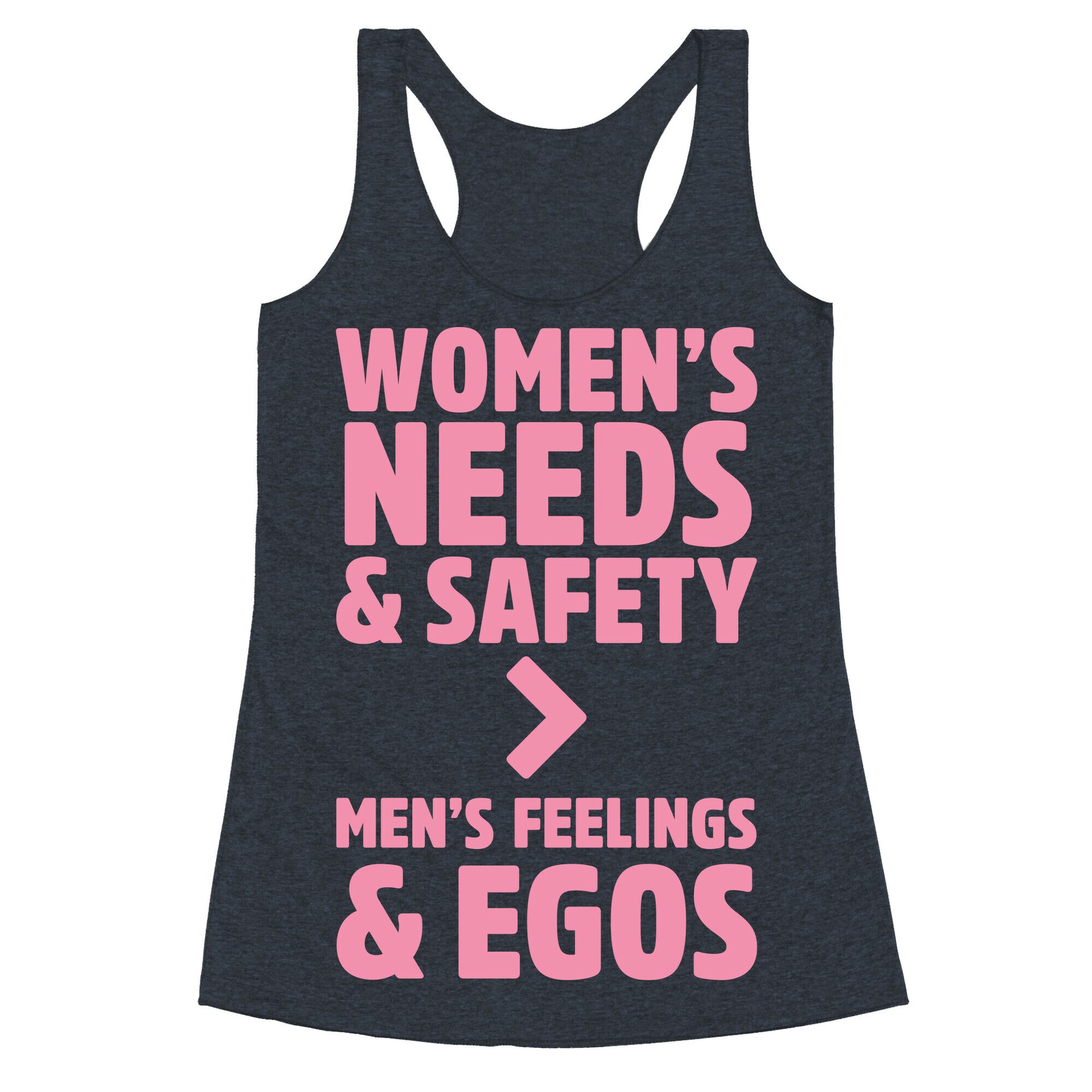 Women's Needs and Safety Racerback Tank