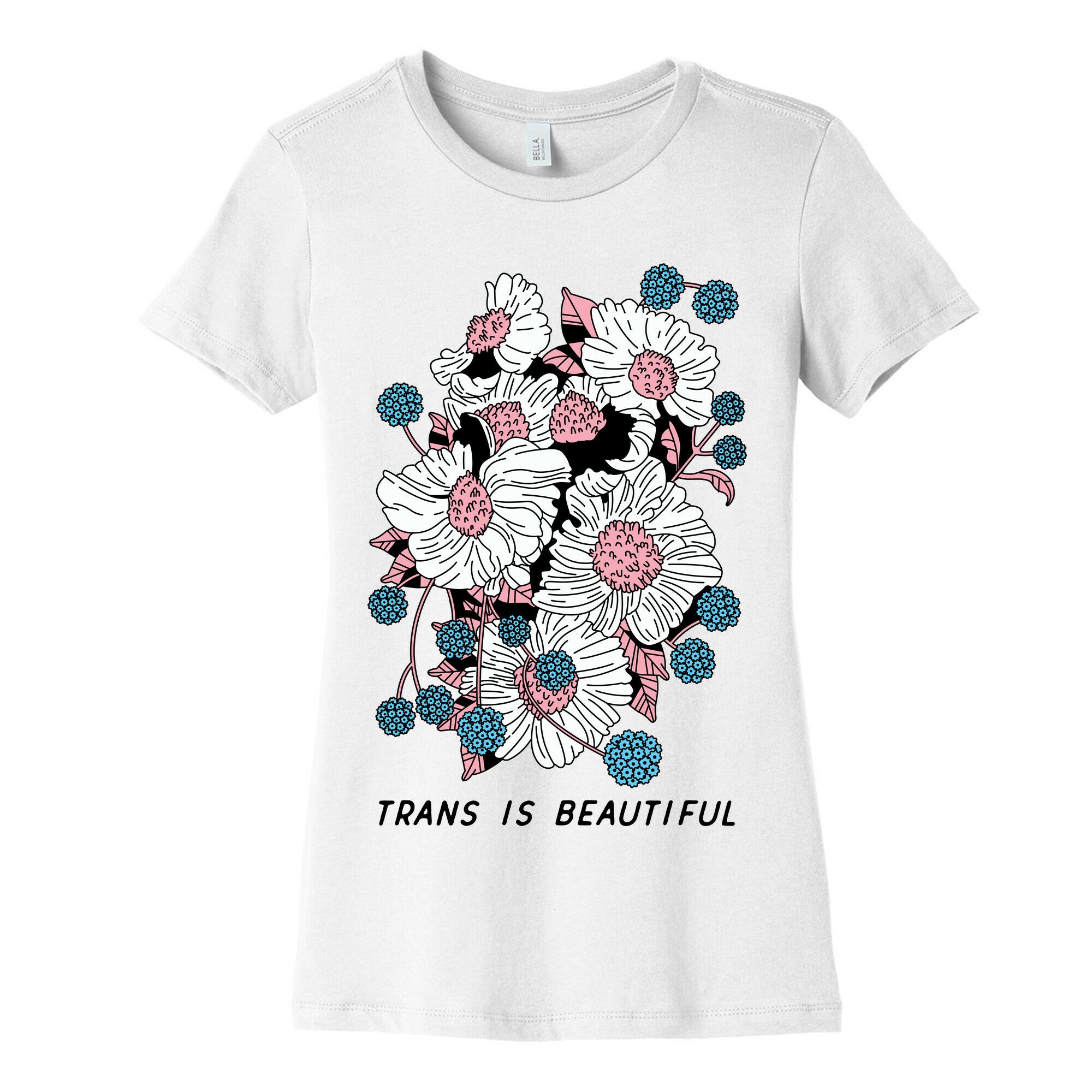 Trans is beautiful Women's Cotton Tee