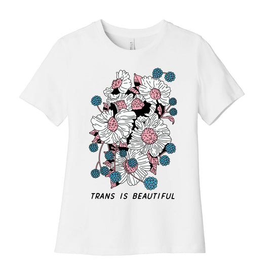 Trans is beautiful Women's Cotton Tee