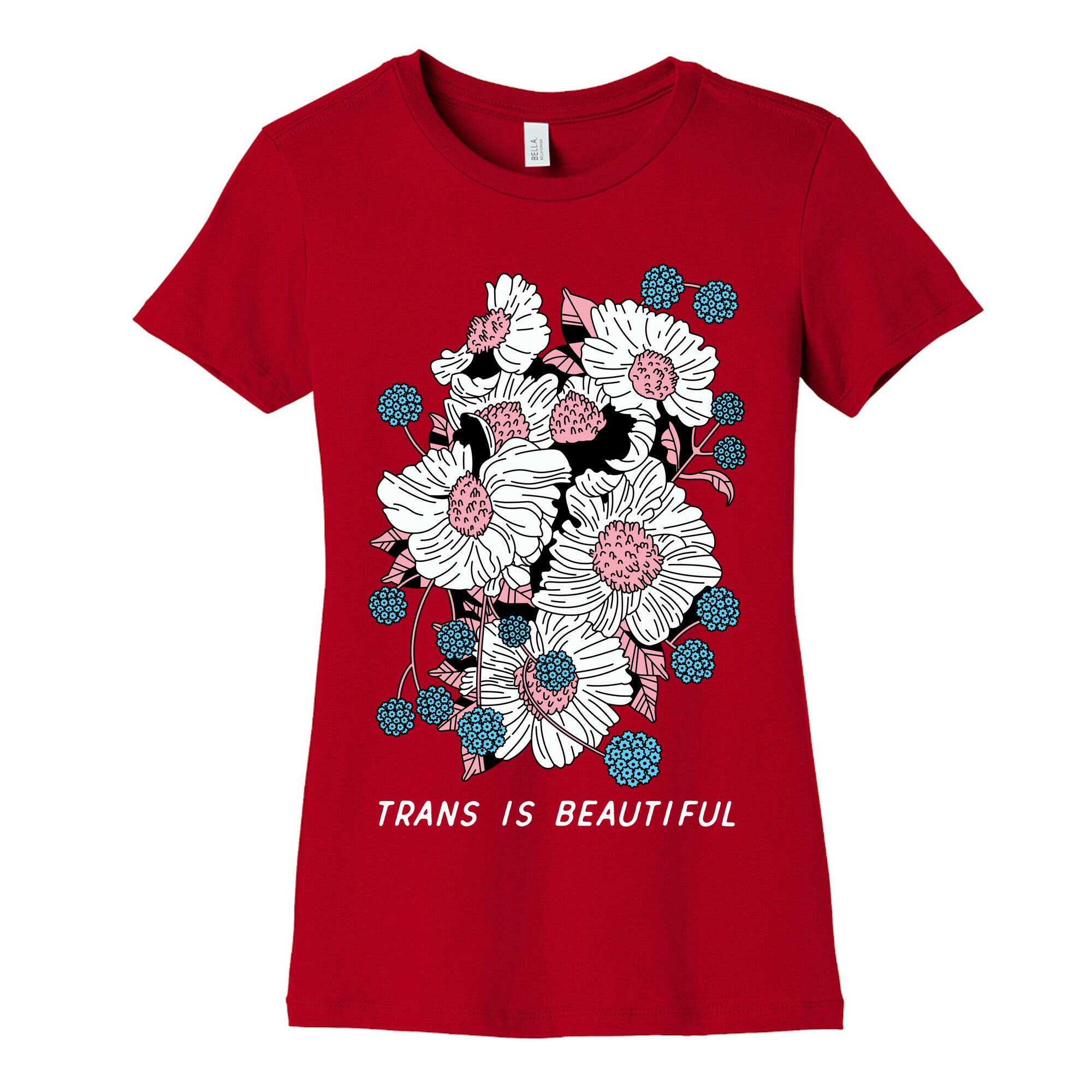 Trans is beautiful Women's Cotton Tee