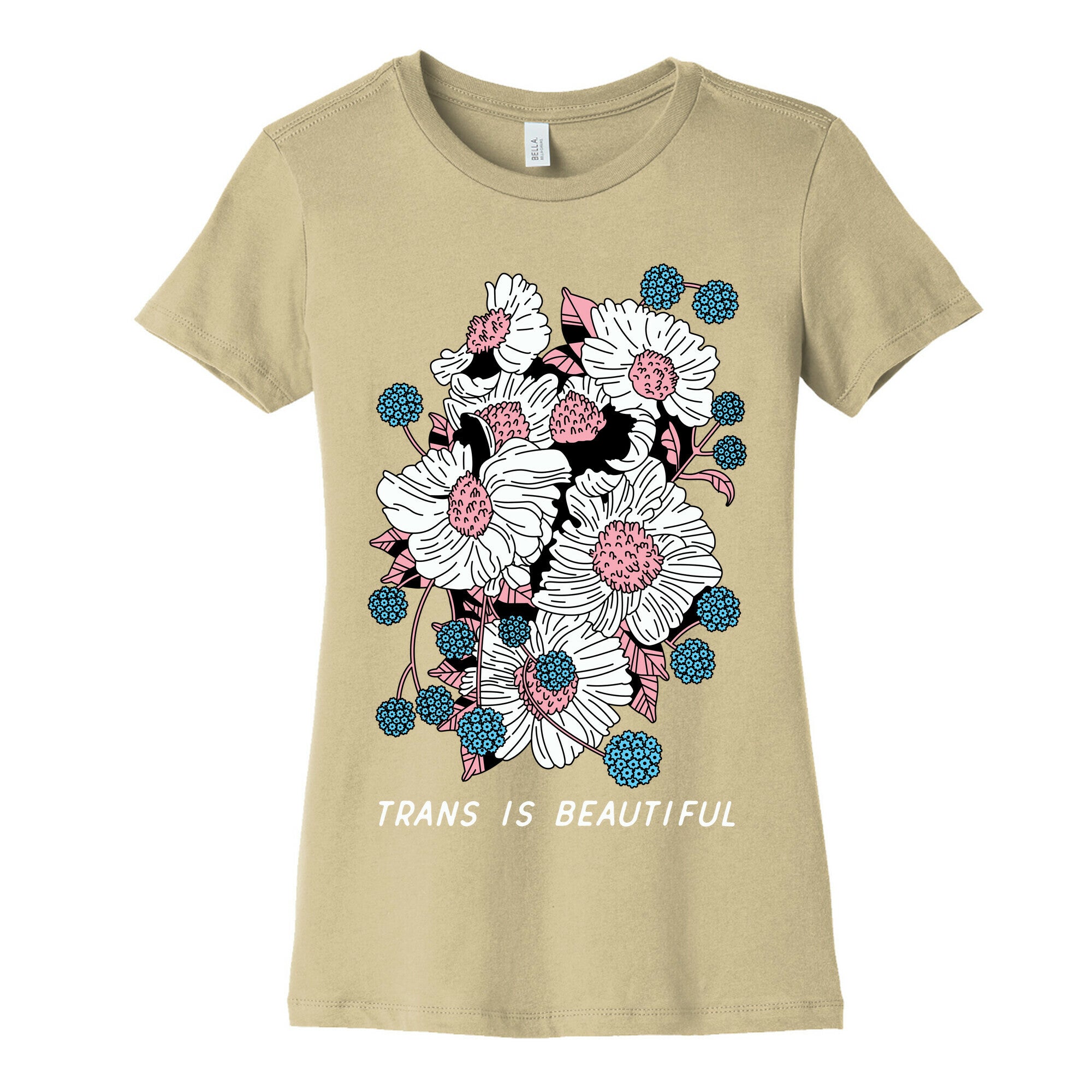 Trans is beautiful Women's Cotton Tee
