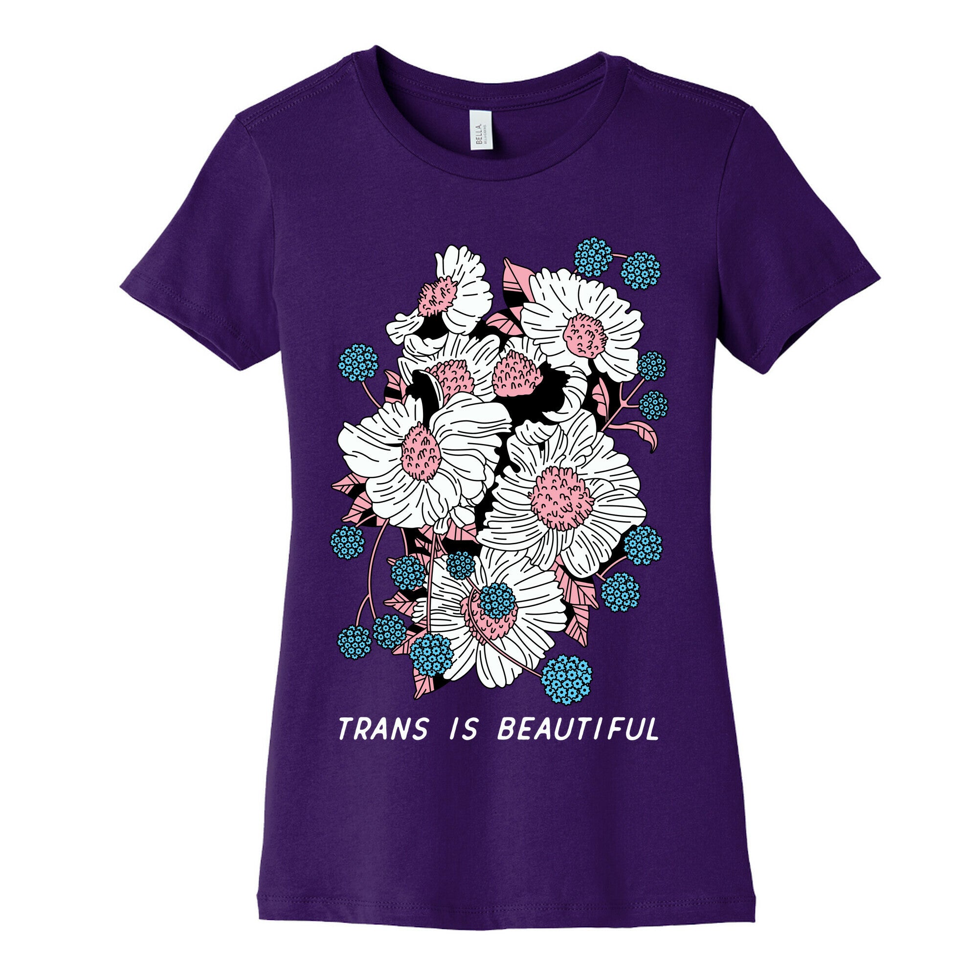 Trans is beautiful Women's Cotton Tee