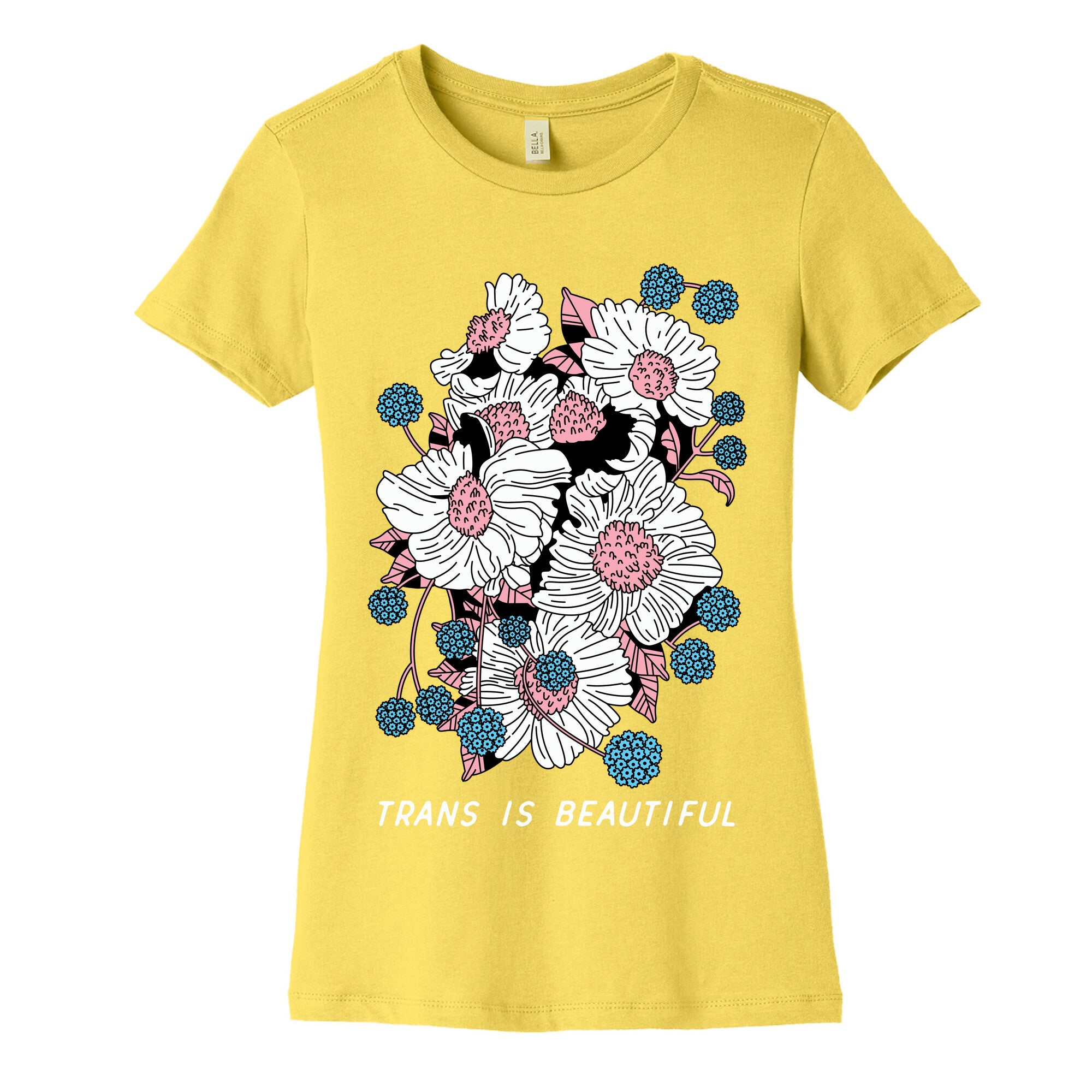 Trans is beautiful Women's Cotton Tee