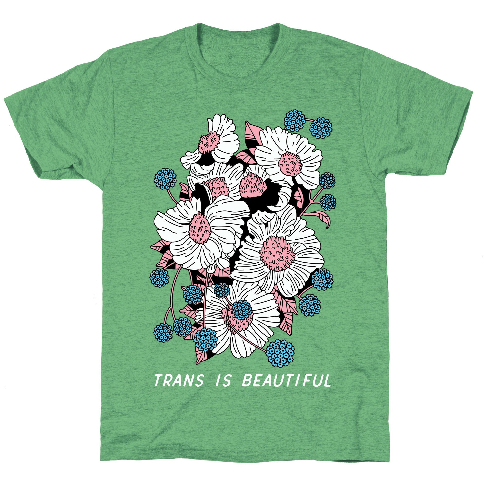 Trans is beautiful Unisex Triblend Tee
