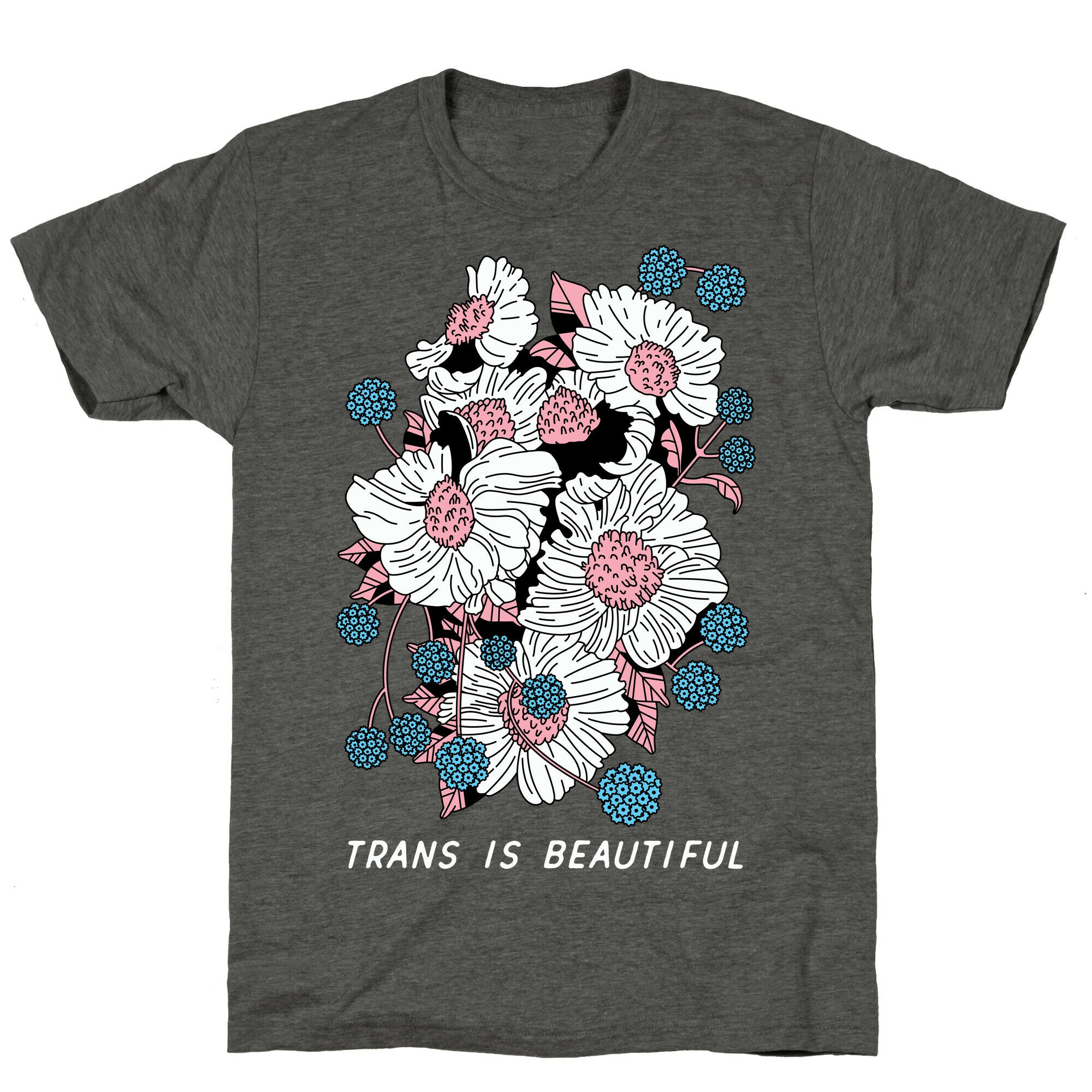 Trans is beautiful Unisex Triblend Tee