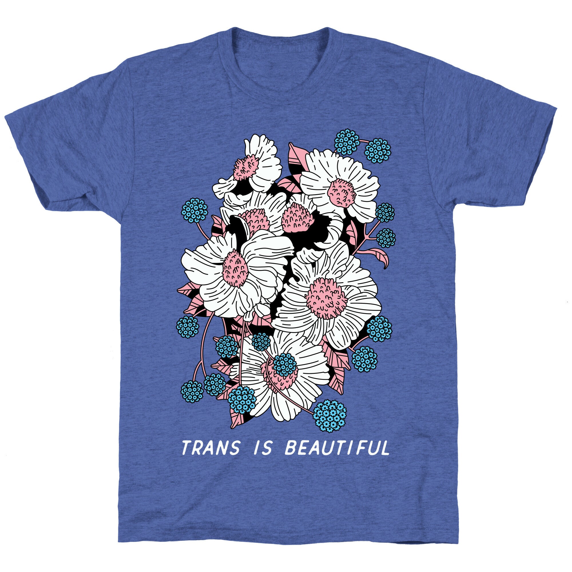 Trans is beautiful Unisex Triblend Tee